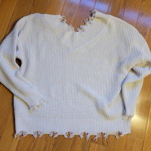 Scruffy sweater XL